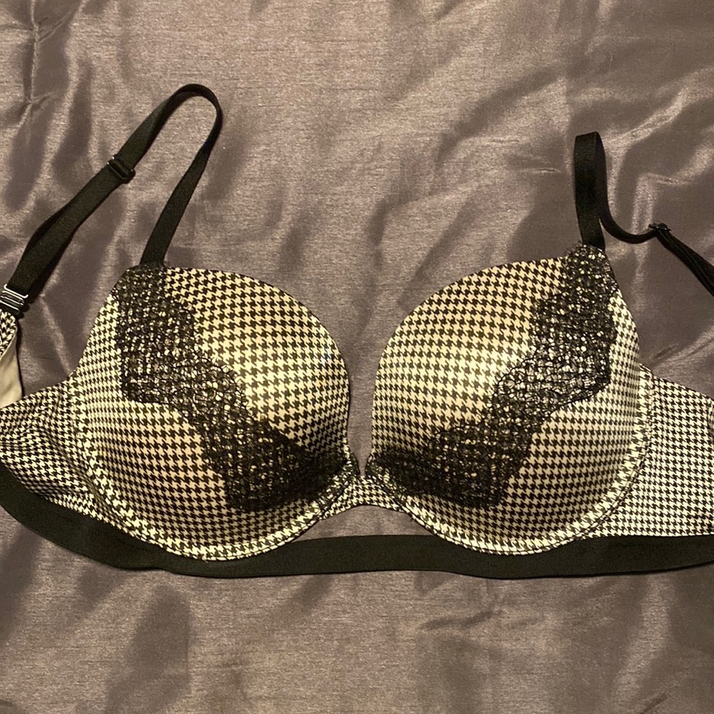 Victoria Secret Very Sexy Push-up Houndstooth 38C